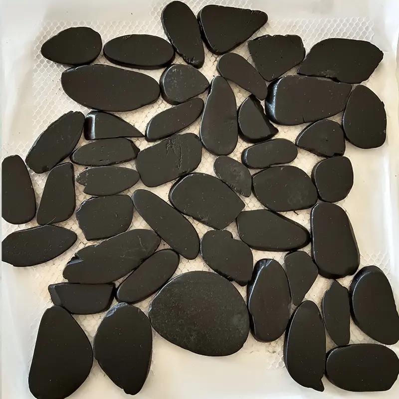Black Pebble Tiles