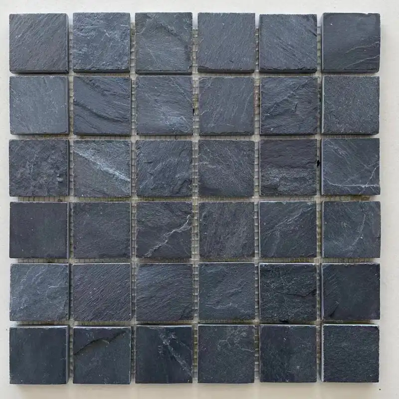 Black Slate Mosaic Tile