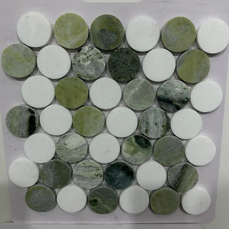 Green Marble Mosaic Tiles