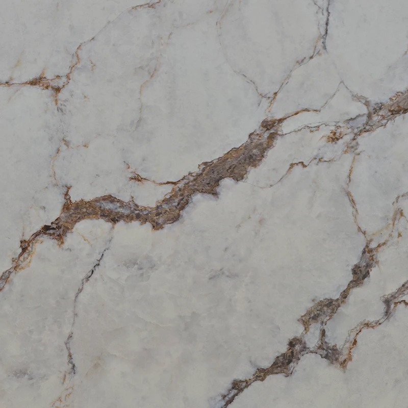 Honed surface quartz