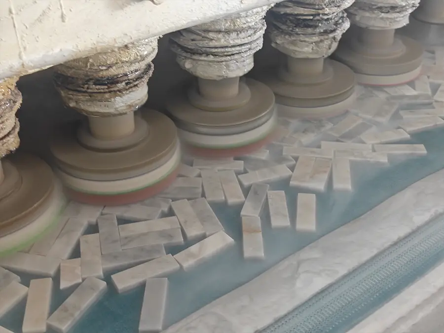 Polishing Stone Mosaic Tiles