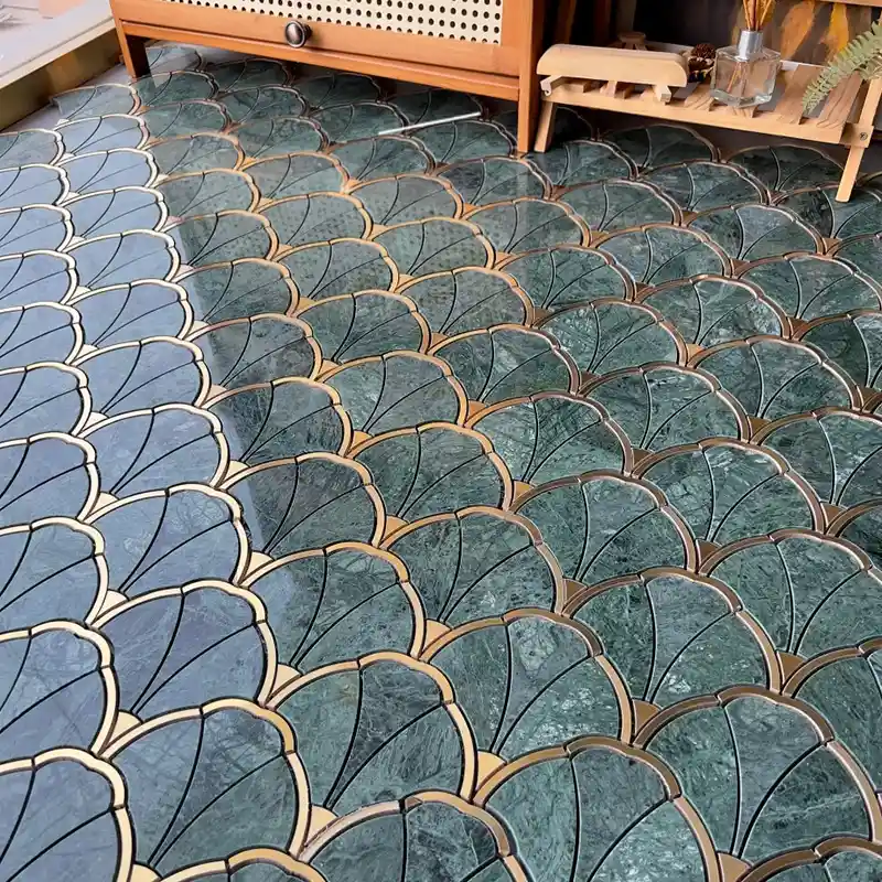 Stone Mosaic Floor Tiles